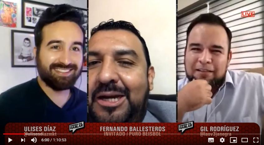 PODCAST | Puro Béisbol con FERNANDO BALLESTEROS