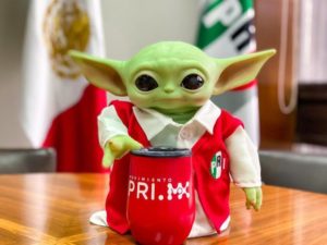 Baby Yoda, el nuevo recluta del PRI