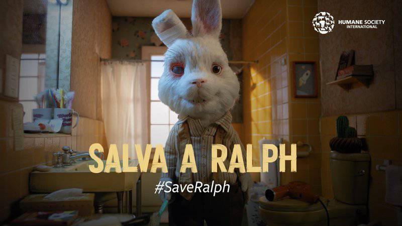 “Save Ralph”, contra las pruebas cosméticas en animales