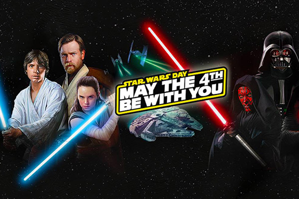 Que la fuerza te acompañe: Día de Star Wars