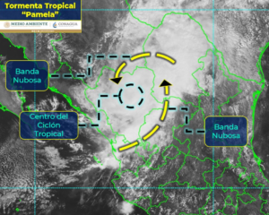 Llegada de “Pamela” provoca severos daños en el estado de Sinaloa
