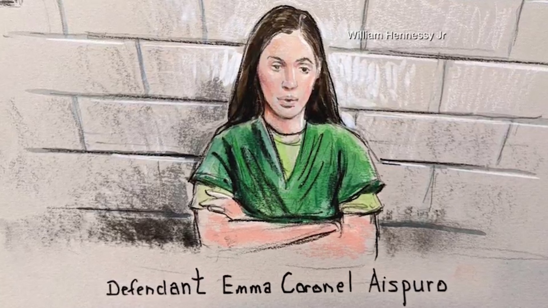 Emma Coronel es sentenciada a tres años de prisión