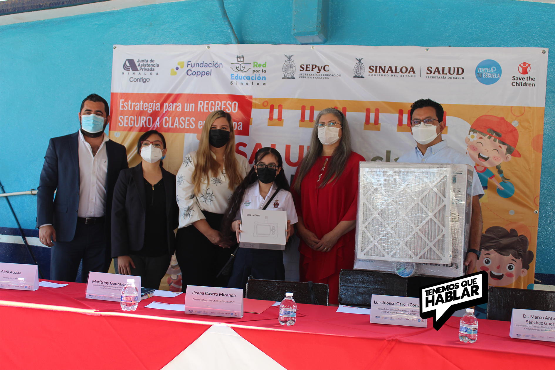 Presentan “Salud en clases, grandes aprendizajes” el proyecto estratégico para un regreso seguro a clases en Sinaloa