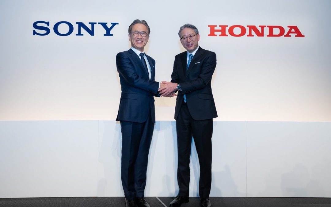Honda y Sony deciden unirse para crear una nueva marca de carros cero emisiones.