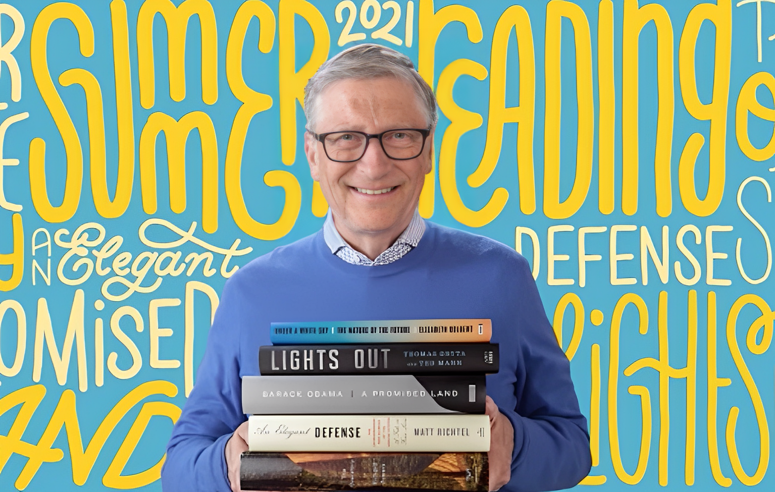 Bill Gates sugiere una lista de libros de ciencia ficción que podrían ayudar a expandir tu perspectiva.