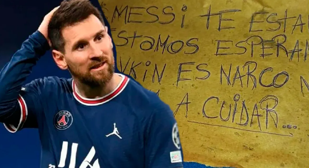 ¡Amenazan a Messi!