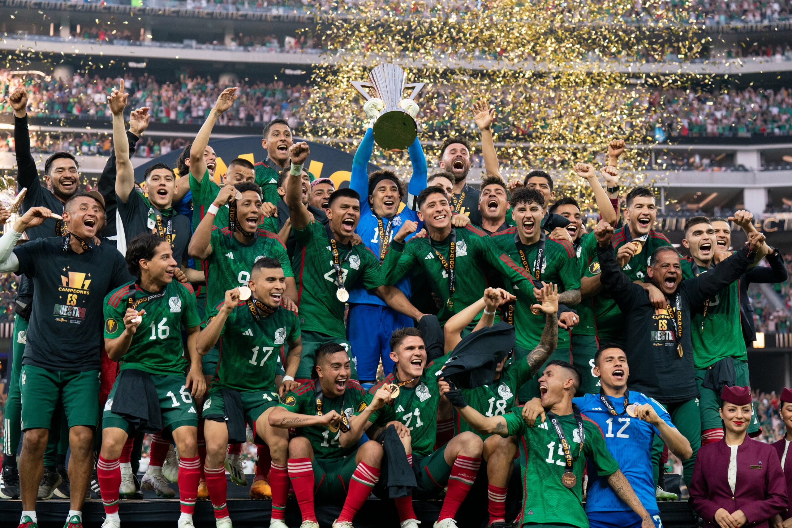 México derrota a Panamá, y se convierte en campeón de la Copa Oro