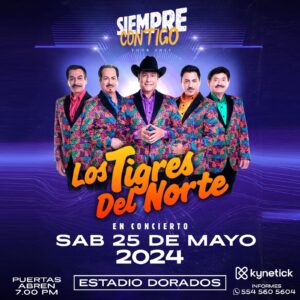 Los Tigres del Norte llegan a Culiacán