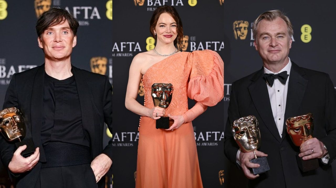 Los galardonados en la ceremonia de los premios BAFTA 2024