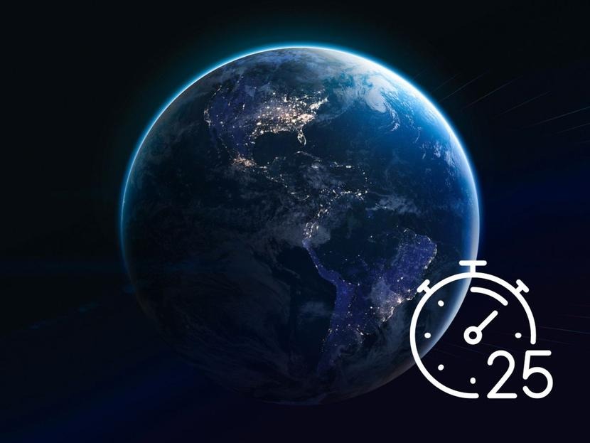 ⁠La Tierra tendrá días de 25 horas
