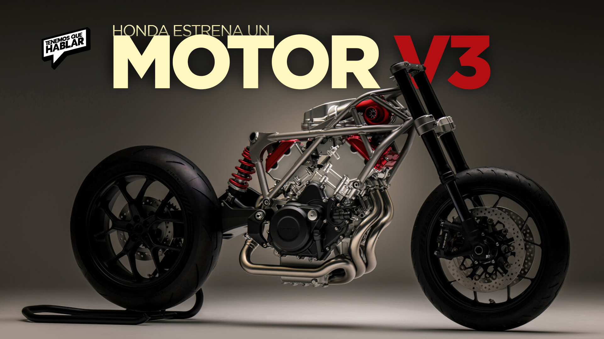 Honda estrena un motor V3: tres cilindros en V con compresor eléctrico y refrigeración líquida