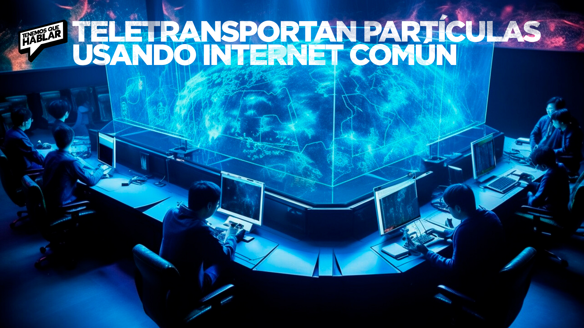 Un paso cuántico: Teletransportan partículas usando internet común y corriente