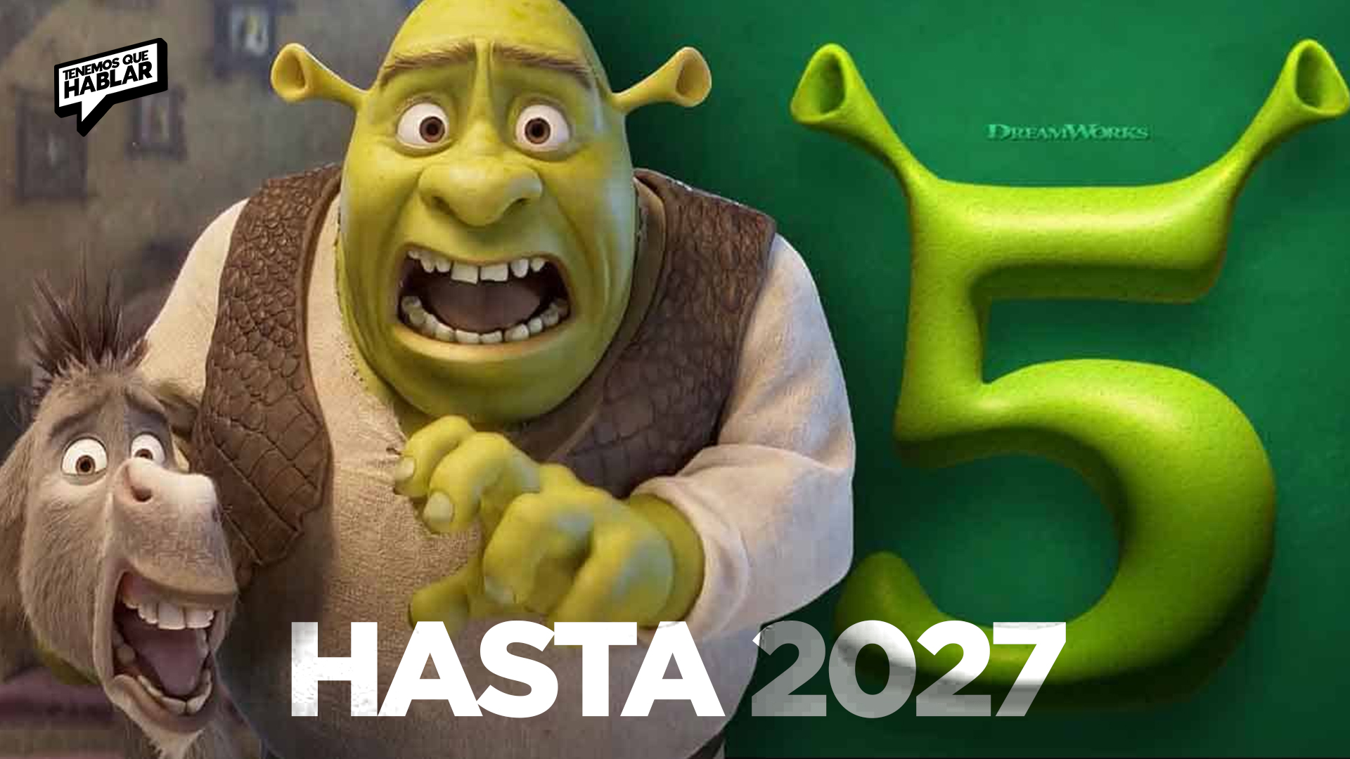Shrek 5 llegará hasta el 2027: El regreso del ogro más querido