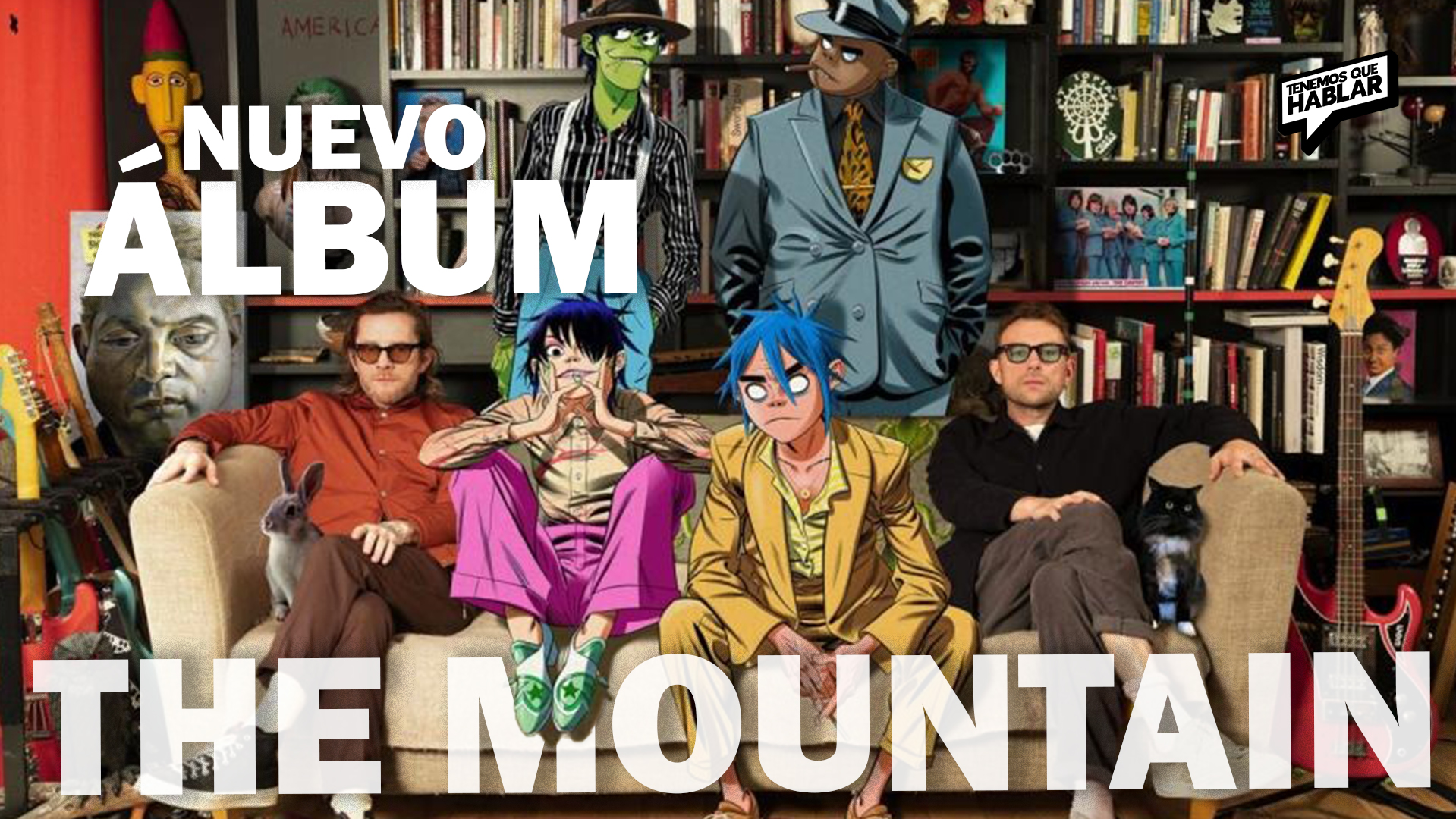 Gorillaz confirma su nuevo álbum The Mountain