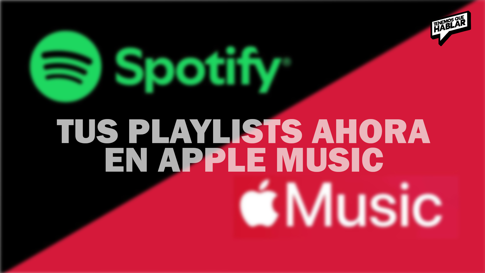 Apple Music ya permite transferir tus playlists desde otras apps