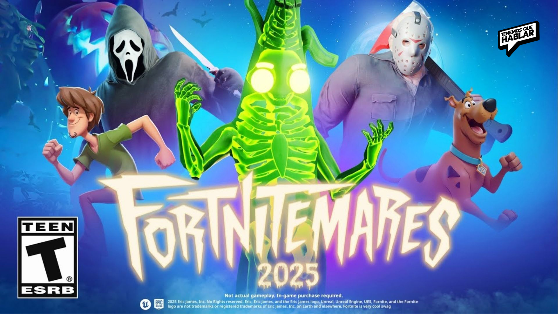 Fortnite celebra Halloween con Scooby-Doo, Ghostface y más personajes icónicos