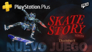 Skate Story llega a PlayStation Plus: un viaje del infierno a la libertad