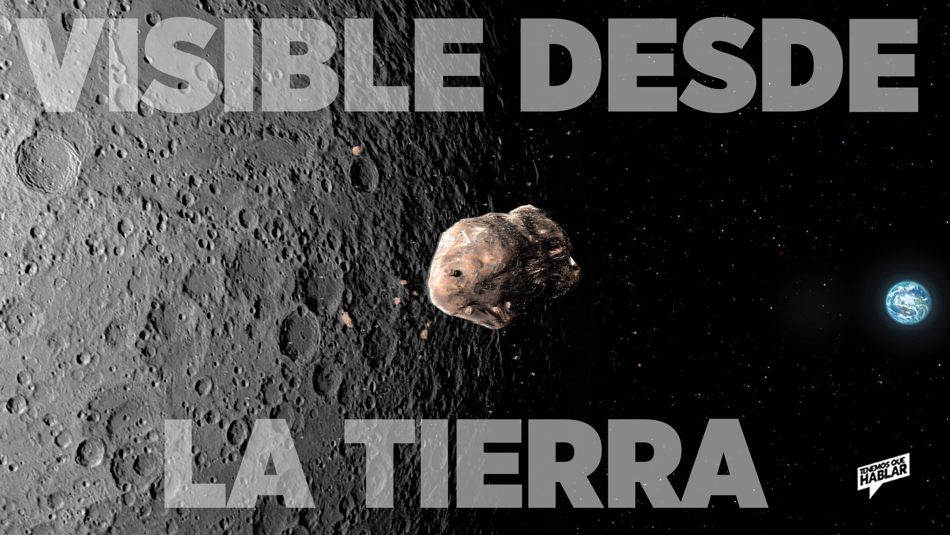 La Luna podría presenciar su mayor colisión registrada… y sería visible desde la Tierra