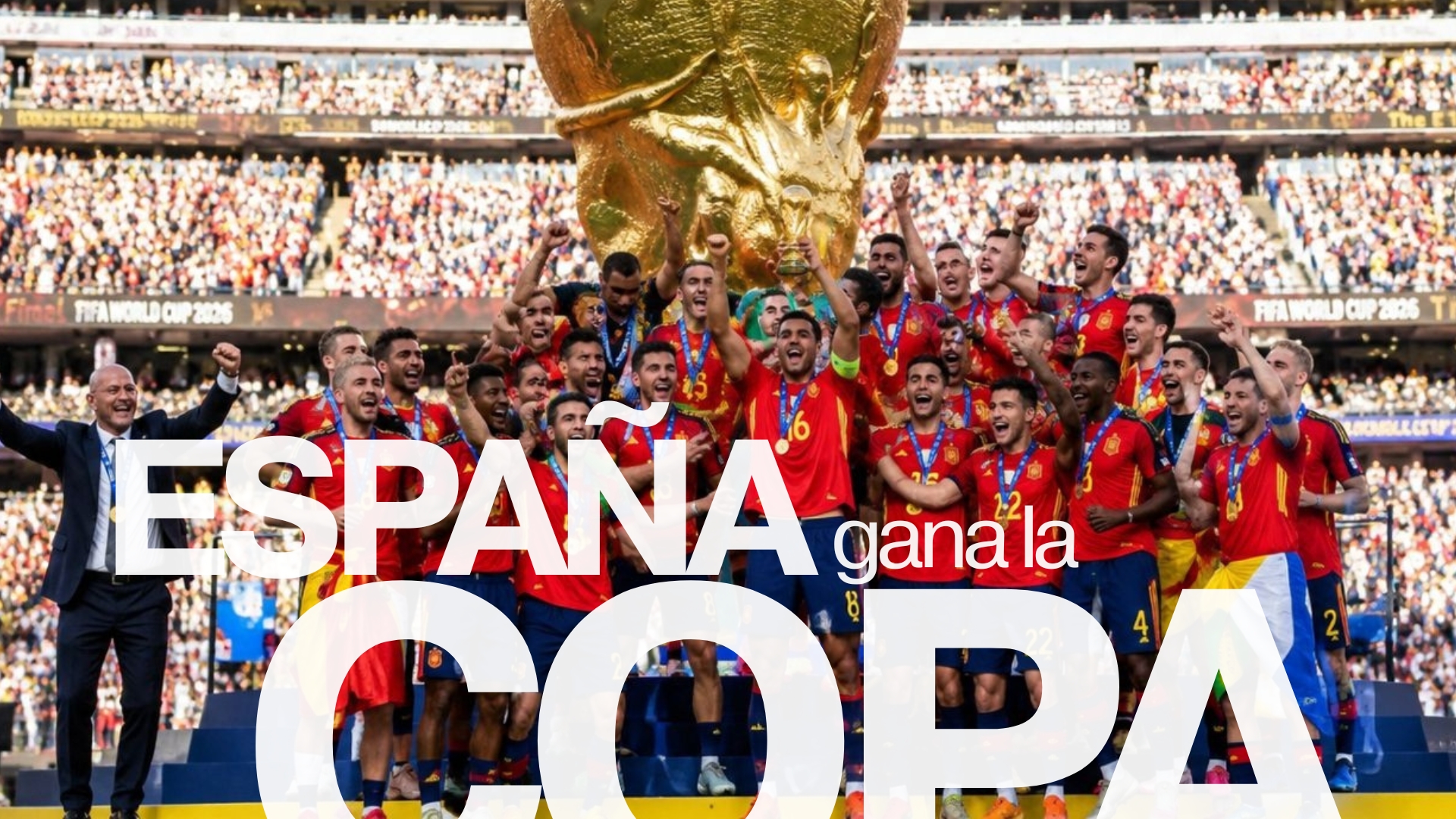 ESPAÑA CONQUISTA EL MUNDIAL TRAS VENCER A ARGENTINA