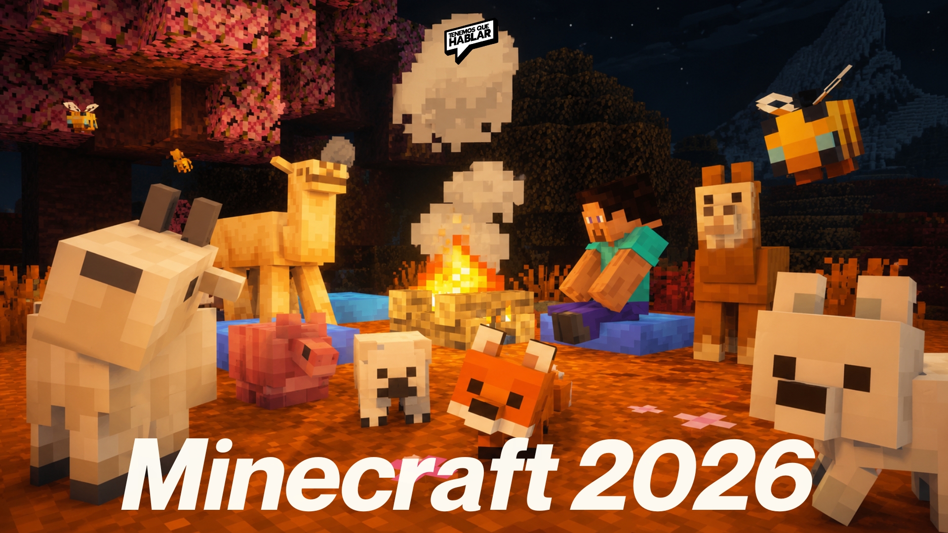 Minecraft 2026: más animales, nuevas funciones y por fin podrás sentarte